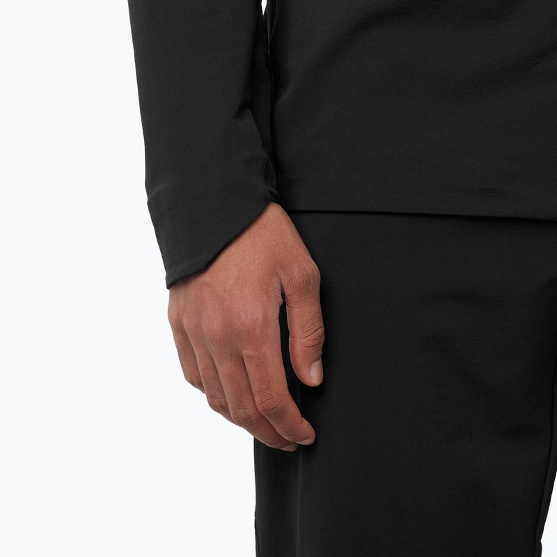 Pánska bežecká bunda Salomon Ultra Softshell Jacket deep black 6