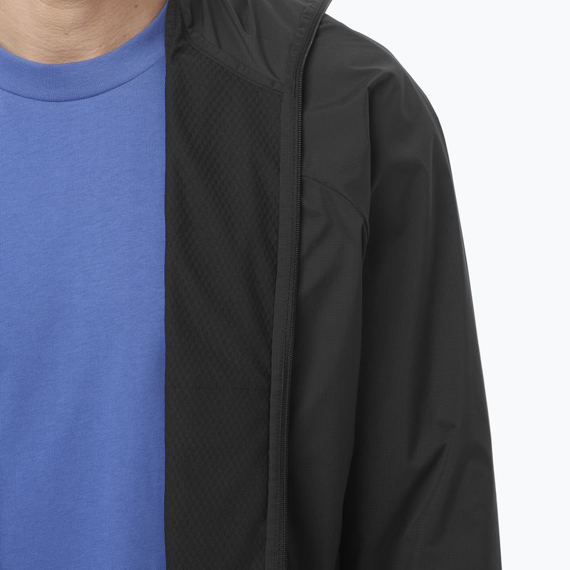 Pánska vetrovka Salomon Outwind Full Zip deep black 6