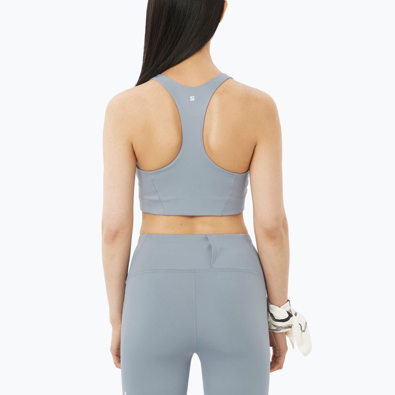 Fitness podprsenka Salomon SHAKEout Core trade winds 2