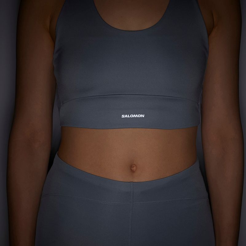 Fitness podprsenka Salomon SHAKEout Core trade winds 4