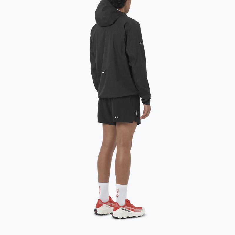 Pánske bežecké šortky Salomon Sense Aero Stow 5" deep black 8