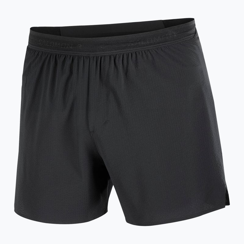 Pánske bežecké šortky Salomon Sense Aero Stow 5" deep black 9