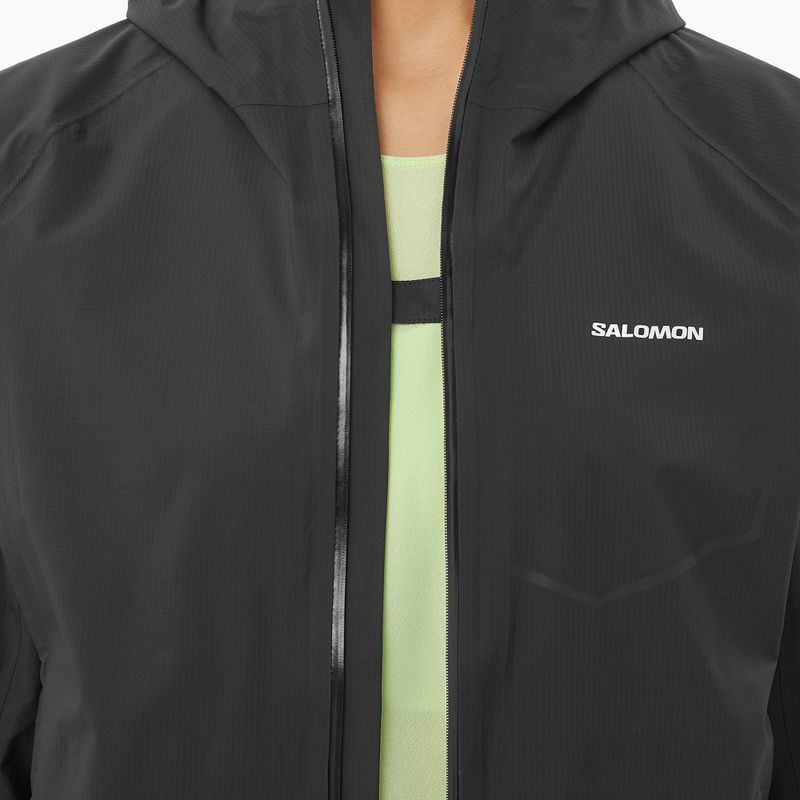 Dámska bežecká bunda Salomon Bonatti Waterproof deep black 4