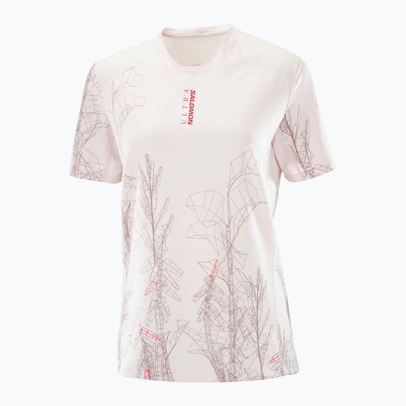 Dámske bežecké tričko Salomon S/Lab Ultra Tee Aop lilac ash 4