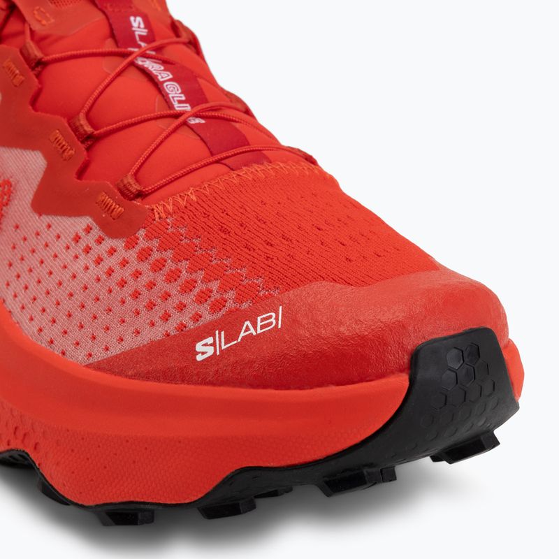 Pánske bežecké topánky Salomon S/LAB Ultra Glide 1.5 white/fiery red/black 7