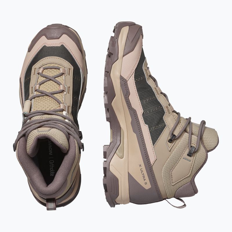 Dámske trekingové topánky Salomon X Ultra 5 MID GTX iron/dsrtan/gre 5