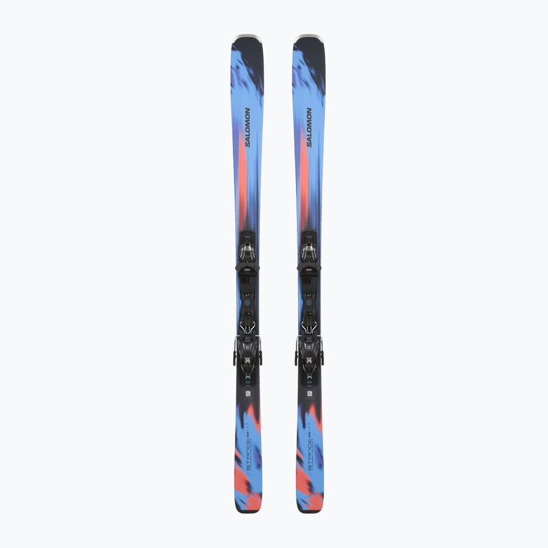 Zjazdové lyže Salomon Stance 84 R + viazanie M11 GW azure blue/nasturtium/black
