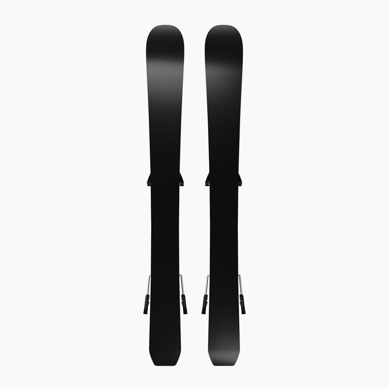 Detské zjazdové lyže + viazanie Salomon QST Jr Black XS + C5 GW black/neon punch 3