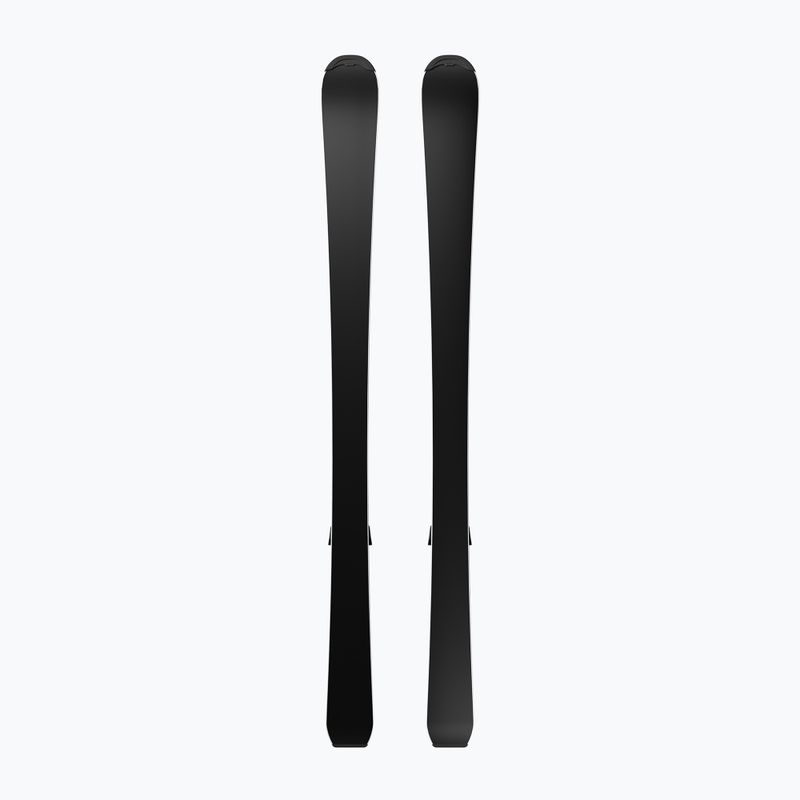 Detské zjazdové lyže + viazanie Salomon QST Jr Black S + C5 GW black/neon punch 2