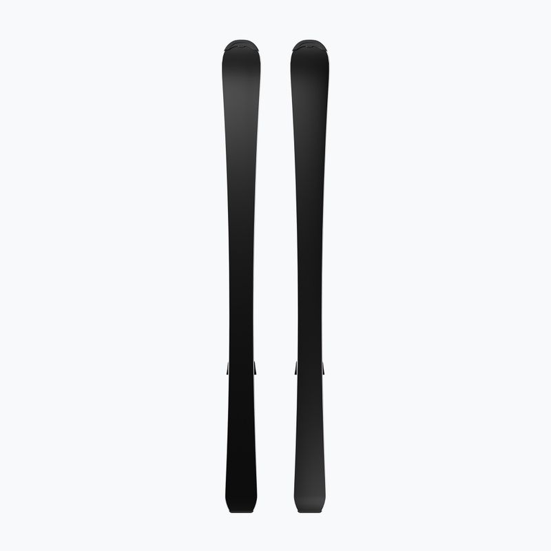 Detské zjazdové lyže + viazanie Salomon QST Jr Black M + C5 GW black/neon punch 2