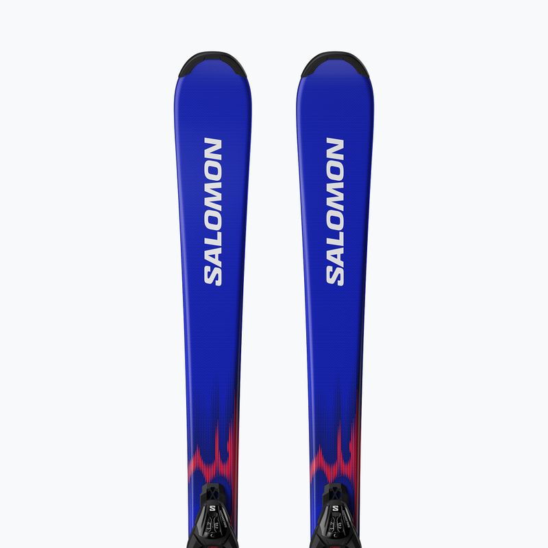 Detské zjazdové lyže + viazanie Salomon Equipe Jr M + L6 GW race blue/equipe red 5