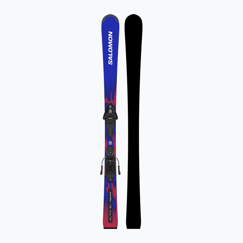 Detské zjazdové lyže + viazanie Salomon Equipe MT JR + L6 GW race blue/equipe red 3