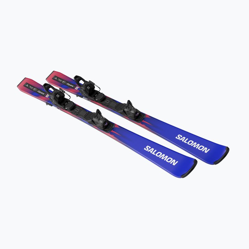 Detské zjazdové lyže + viazanie Salomon Equipe MT JR + M10 GW race blue/equipe red 3