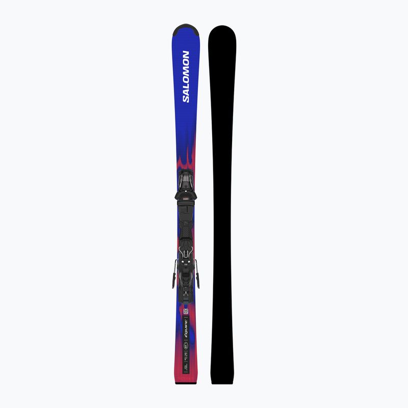 Detské zjazdové lyže + viazanie Salomon Equipe MT JR + M10 GW race blue/equipe red 4