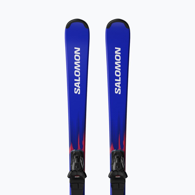 Detské zjazdové lyže + viazanie Salomon Equipe MT JR + M10 GW race blue/equipe red 5