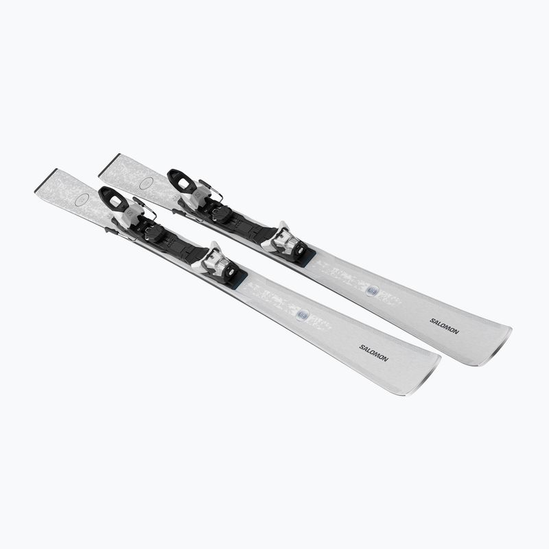 Dámske zjazdové lyže + viazanie Salomon S/Max N°8 Silver + M10 GW silver met./glitter 3