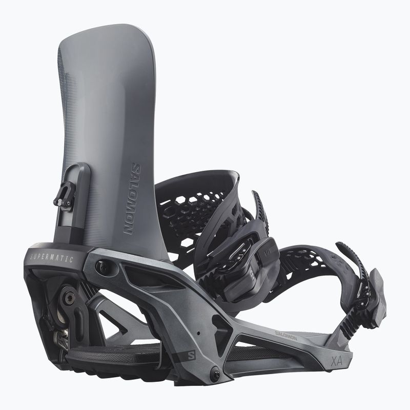 Snowboardové viazanie Salomon XA Supermatic castor gray/black 2