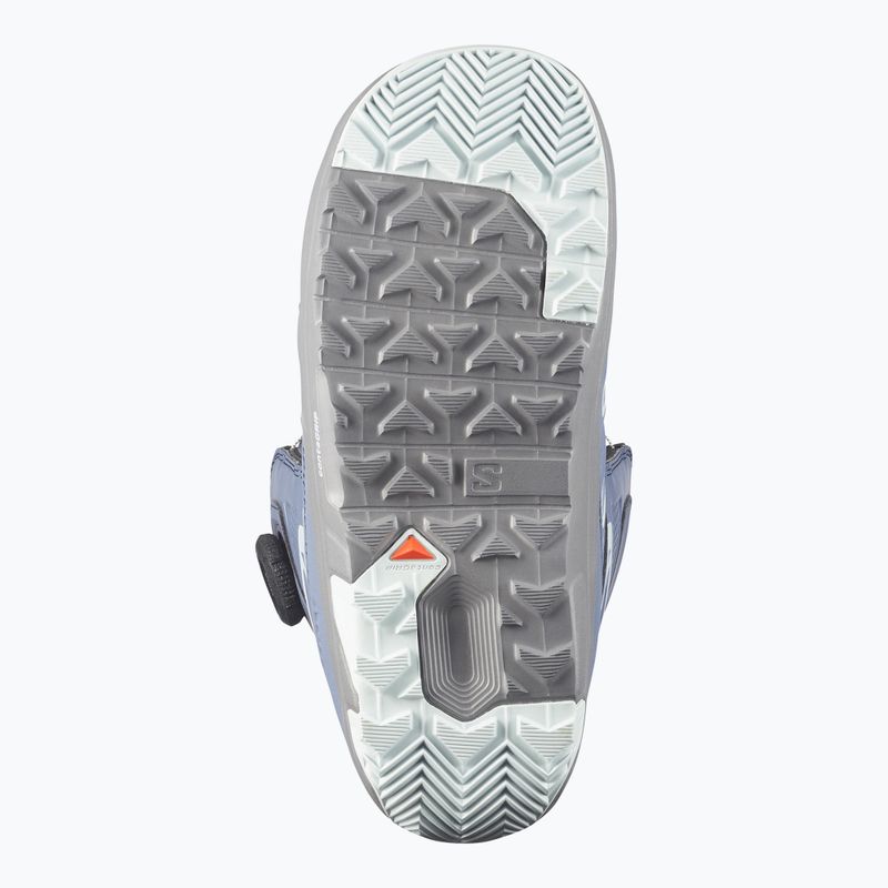 Dámske snowboardové topánky Salomon Ivy Boa SJ Boa W grisaille/ballad blue/steel gray 4