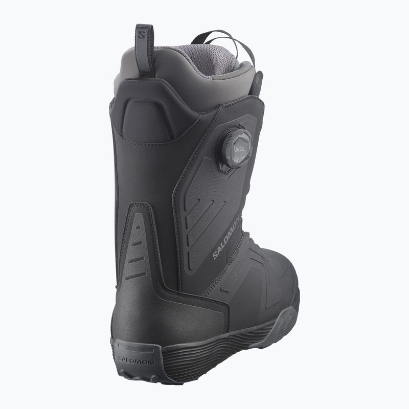 Pánske snowboardové topánky Salomon Dialogue Dual Boa black/black/asphalt 2