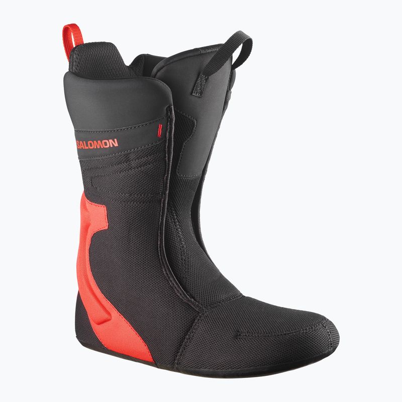 Pánske snowboardové topánky Salomon Echo Dual Boa black/wren/fiery red 4
