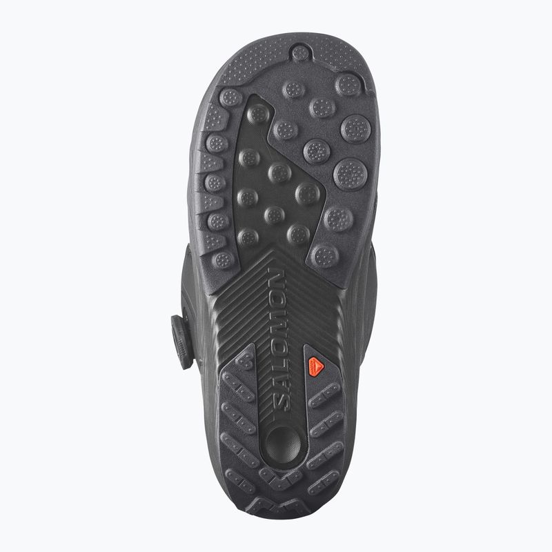 Pánske snowboardové topánky Salomon Dialogue Dual Boa Wide black/black/asphalt 3