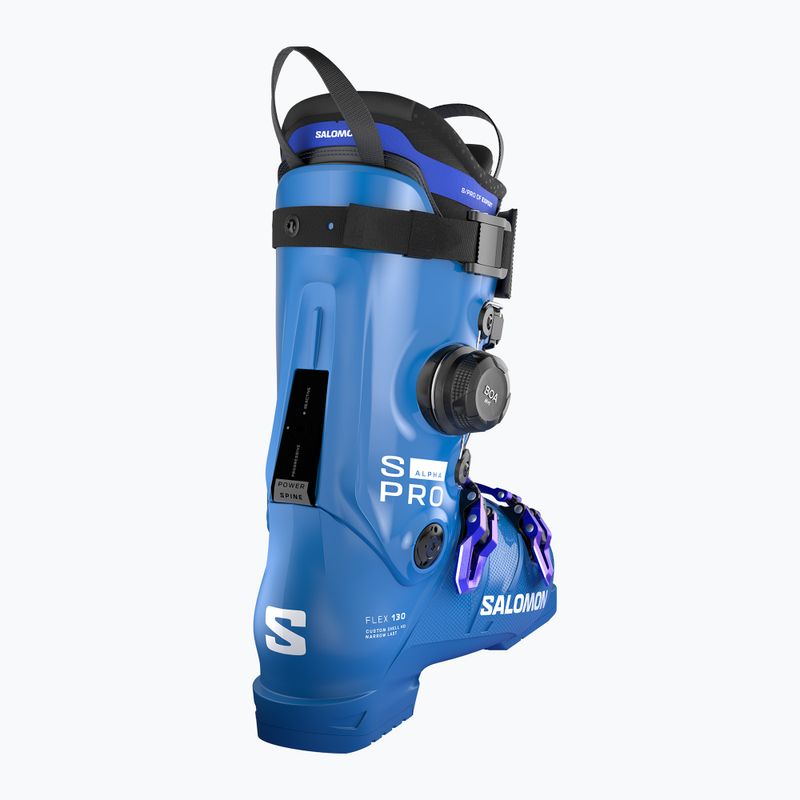 Pánske lyžiarske topánky Salomon S/Pro Alpha C BOA 130 race blue/white/equipe red 3