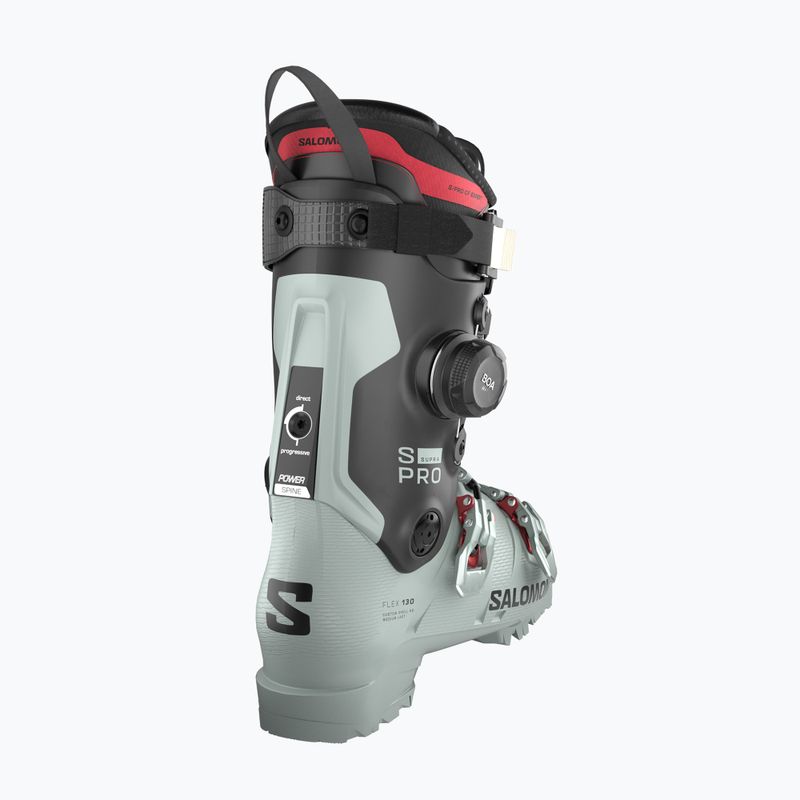 Pánske lyžiarske topánky Salomon S/Pro Supra Boa 130 wrought iron/black/samba met. 3