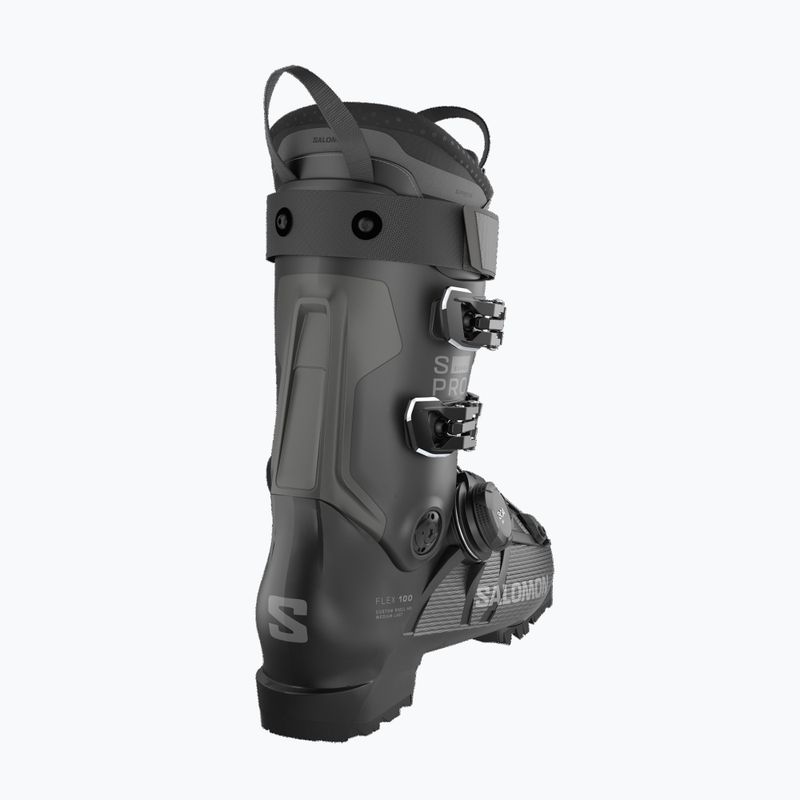 Pánske lyžiarske topánky Salomon S/PRO Supra S Boa 100 black/beluga met/dark grey met 5