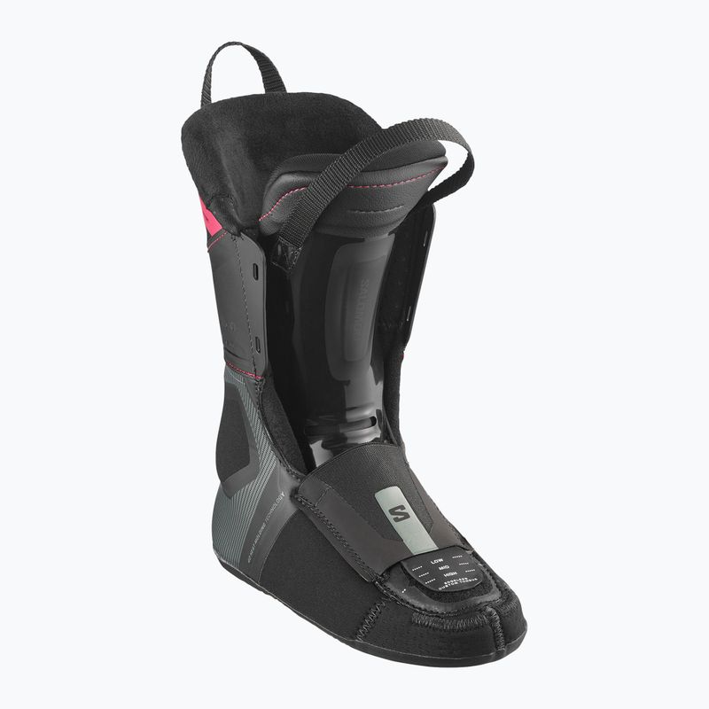 Dámske lyžiarske topánky Salomon S/PRO Supra Dual Boa 115 W black/beluga met/raspberry 5