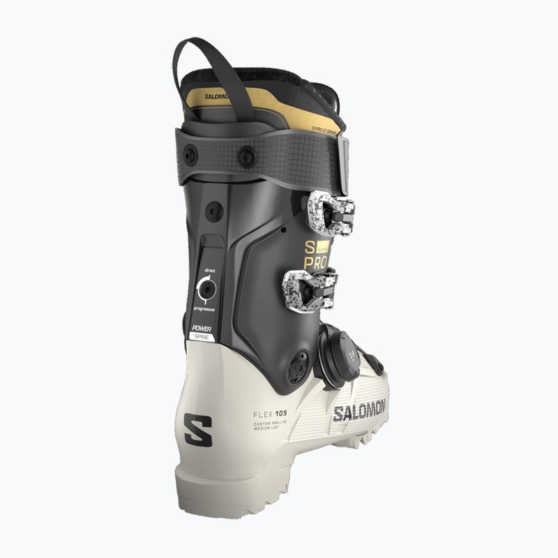 Dámske lyžiarske topánky Salomon S/PRO Supra S Boa 105 W gray aurora/black/gold met 2