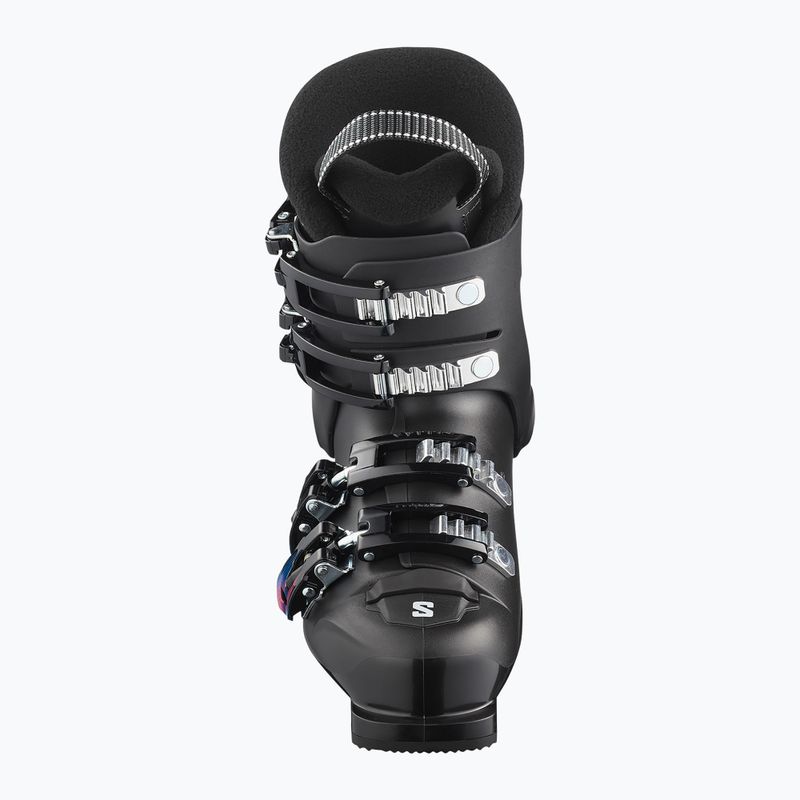 Detské lyžiarske topánky Salomon T4 M Jr black/black/white 2