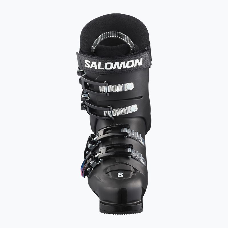Detské lyžiarske topánky Salomon T4 L Jr black/black/white 2