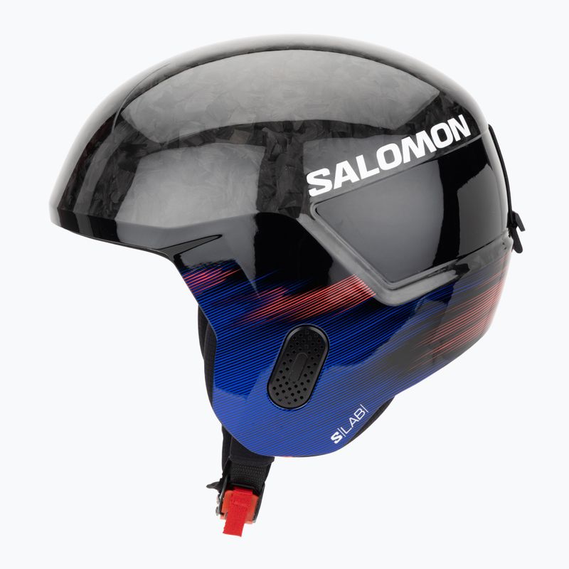 Lyžiarska prilba Salomon S/Lab Equipe FIS MIPS black/race blue 3