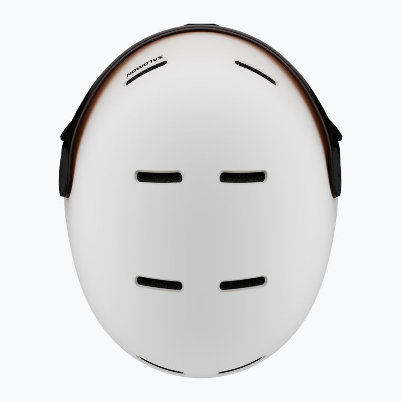 Detská lyžiarska prilba Salomon Orka Visor Jr S2 white 6