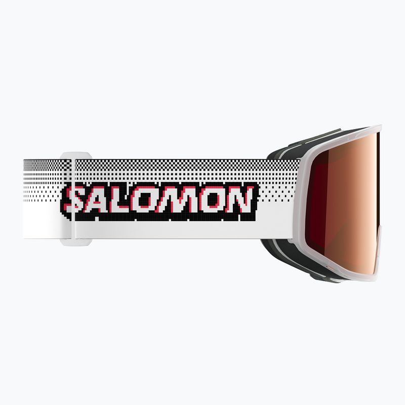 Lyžiarske okuliare Salomon Sentry Pro Sigma S3 translucent frozen/sigma fire red 5