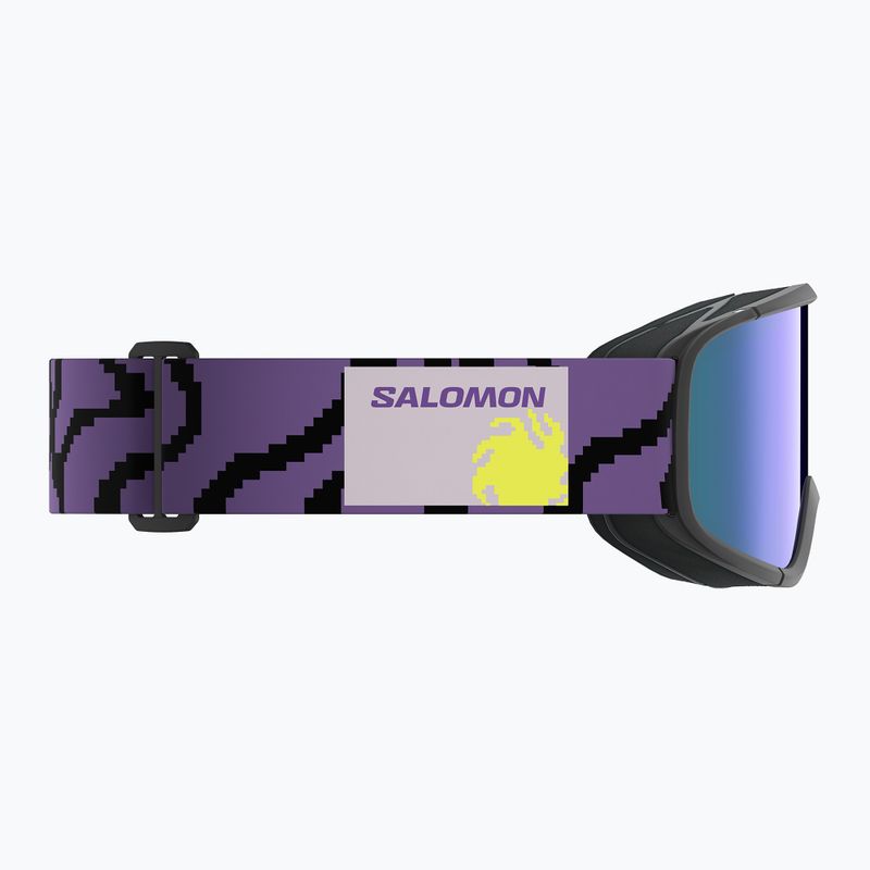 Lyžiarske okuliare Salomon Aksium 2.0 S S2 black pansy/ml mid blue 5