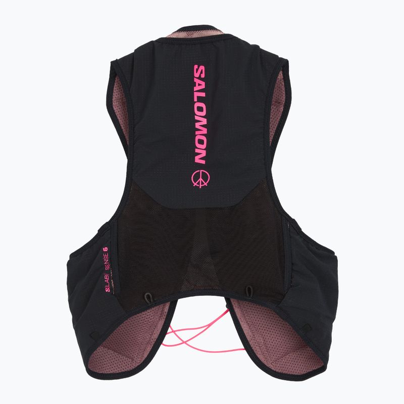 Bežecká vesta Salomon S/Lab Sense 6 Courtney Edition black/rose taupe 2