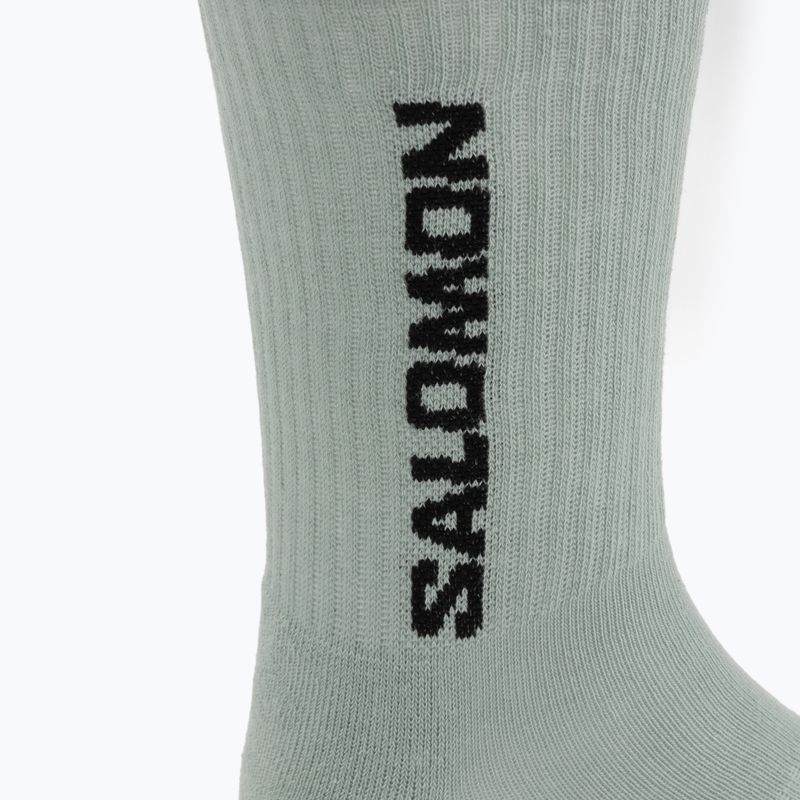 Ponožky Salomon Everyday Crew 3 pack stormy weather/sea foam/mustang 6