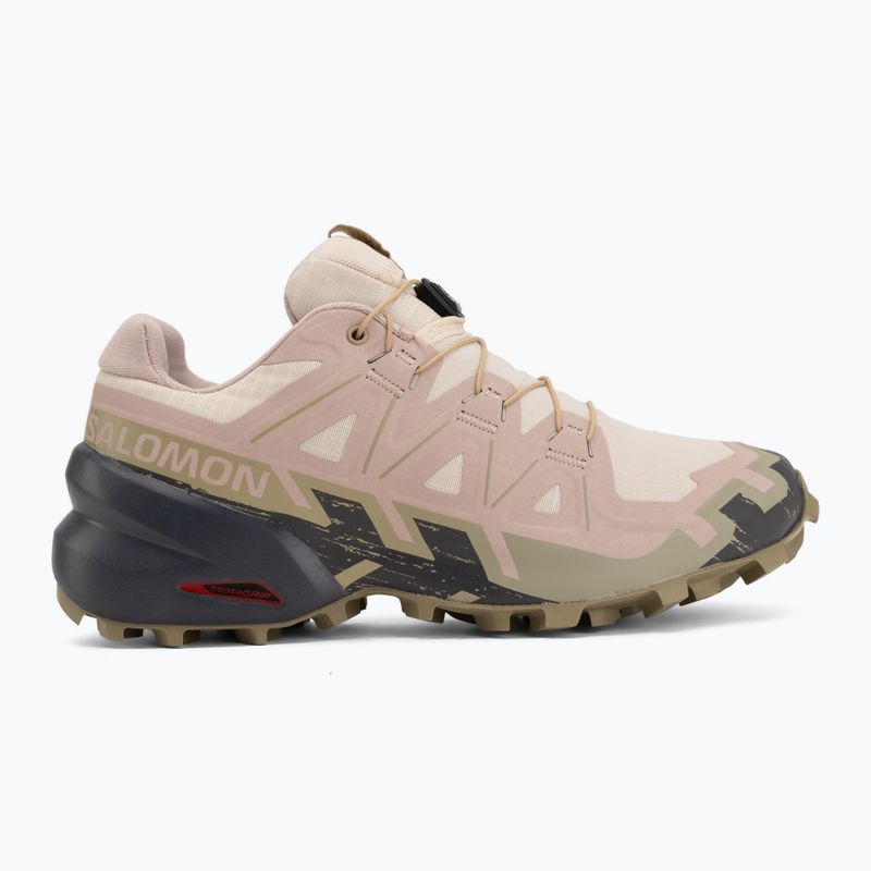 Dámske bežecké topánky Salomon Speedcross 6 tapioca/shadow gray 2