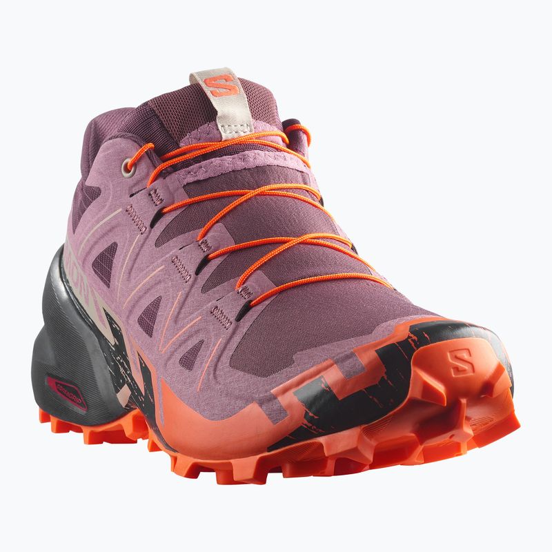 Dámske bežecké topánky Salomon Speedcross 6 huckleberry/dusky orchid 2