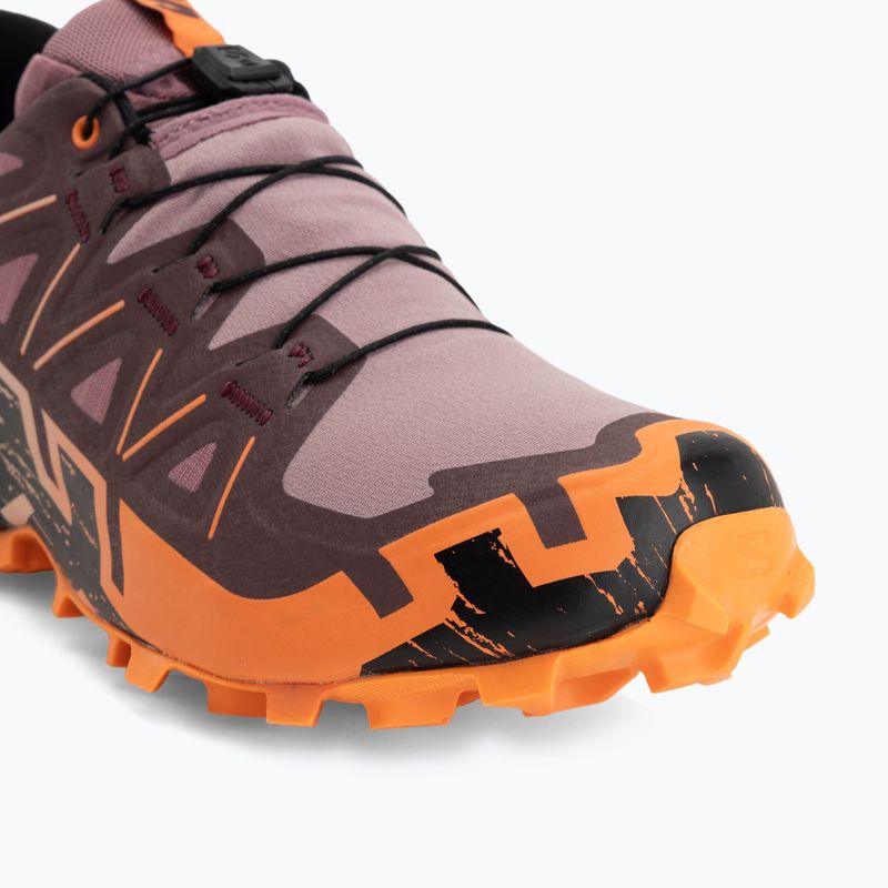 Dámske bežecké topánky Salomon Speedcross 6 GTX dusky orchid/huckleberry 7