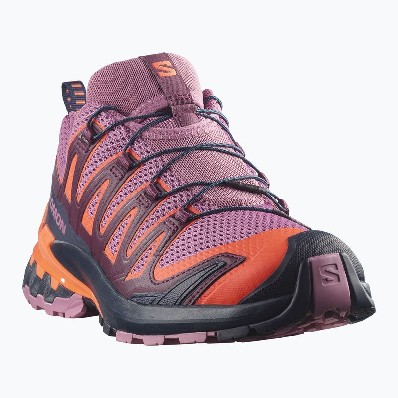 Dámske bežecké topánky Salomon XA Pro 3D V9 dusky orchid/huckleberry 2