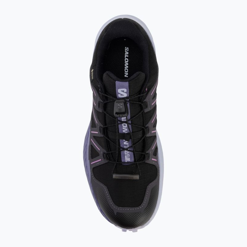 Dámske bežecké topánky Salomon Speedcross Peak GTX black/cosmic sky 5
