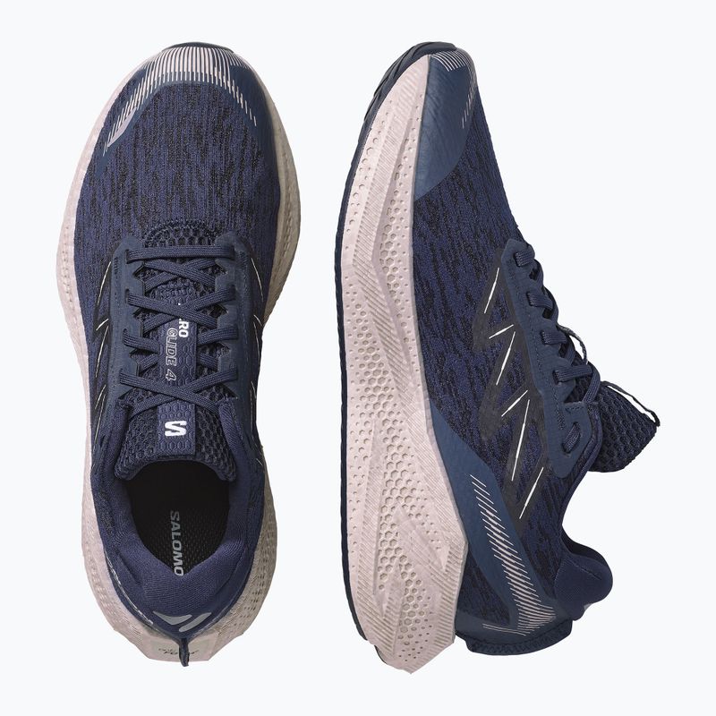Pánske bežecké topánky Salomon Aero Glide 4 maritime blue/silver cloud 3