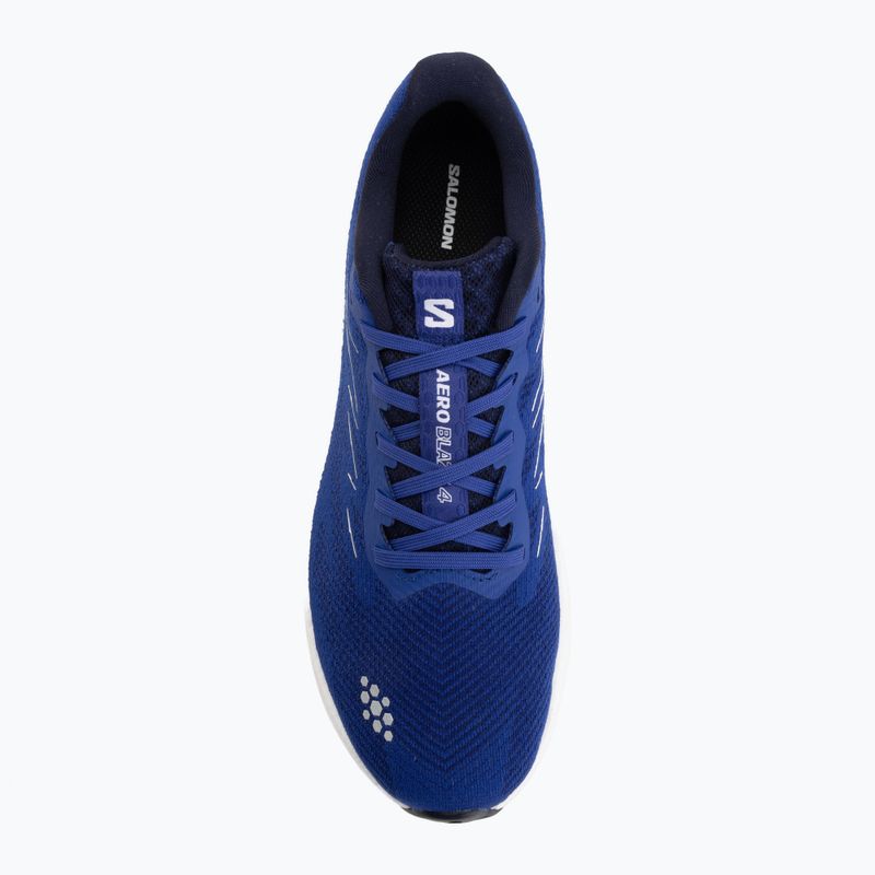 Pánske bežecké topánky Salomon Aero Blaze 4 bluing/white 5