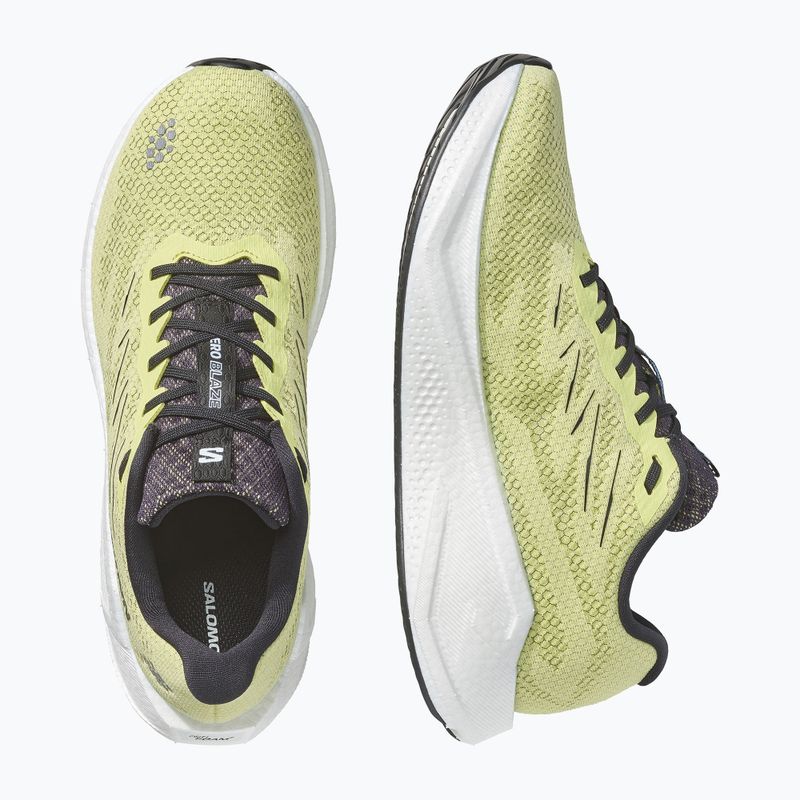Pánske bežecké topánky Salomon Aero Blaze 4 sunny lime/white 3