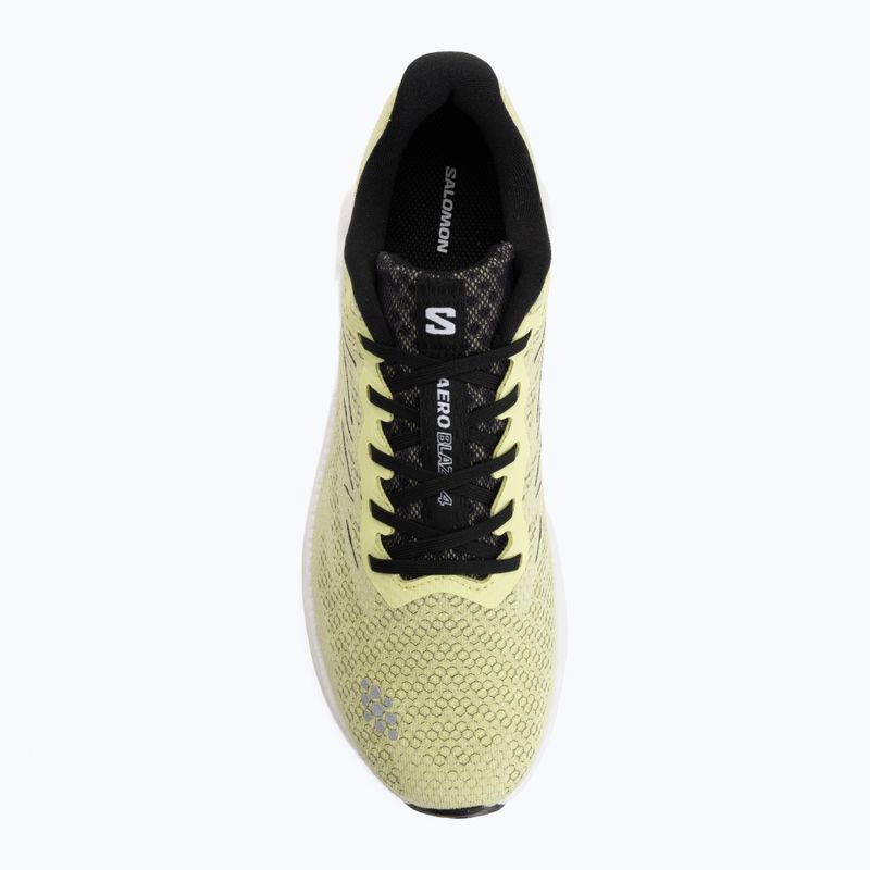 Pánske bežecké topánky Salomon Aero Blaze 4 sunny lime/white 5