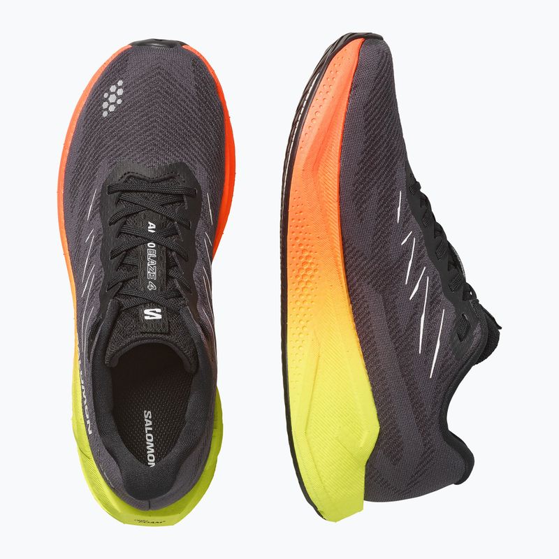 Pánske bežecké topánky Salomon Aero Blaze 4 black/white 3