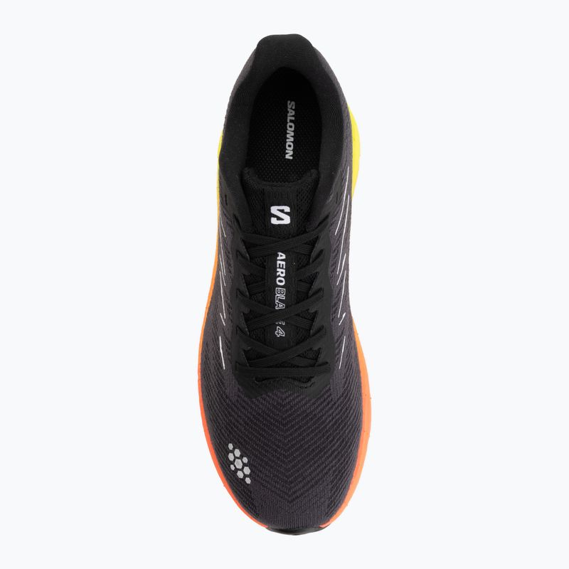 Pánske bežecké topánky Salomon Aero Blaze 4 black/white 5