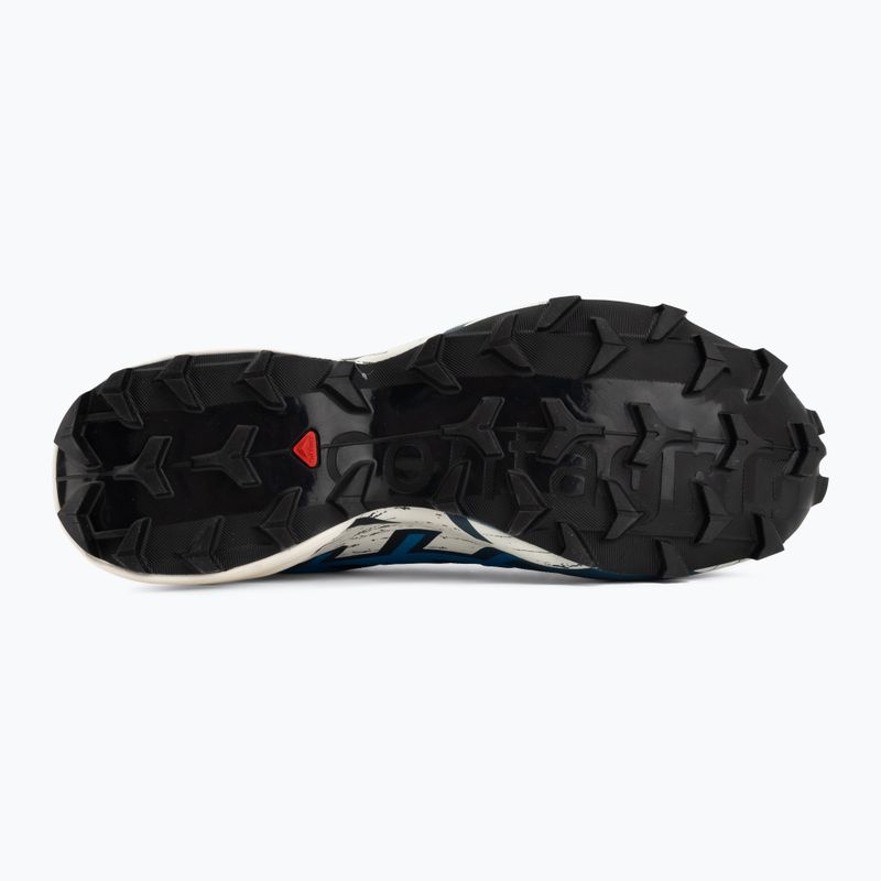 Pánske bežecké topánky Salomon Speedcross 6 GTX black/mykonos blue 4